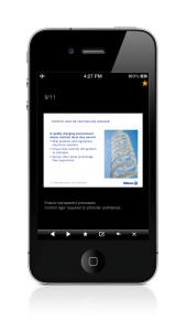 Conference App with PowerPoint slide viewer