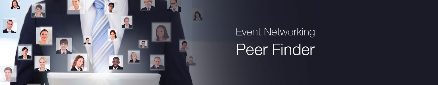 PeerFinder Networking Tool for Professional Attendee Networking