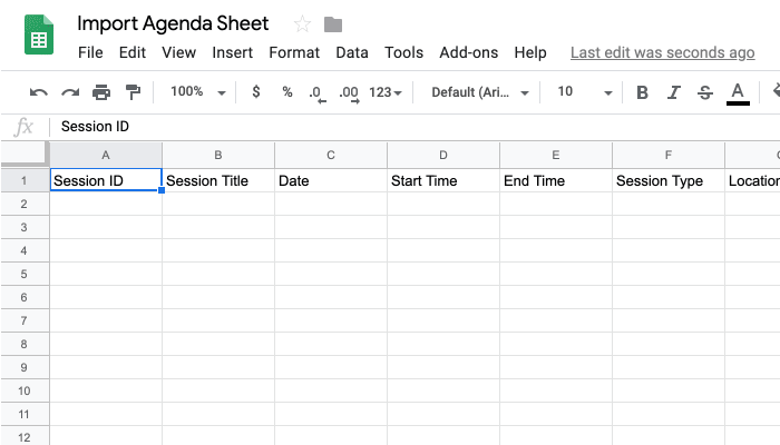 Save Time with a Built-In Google Sheet Template