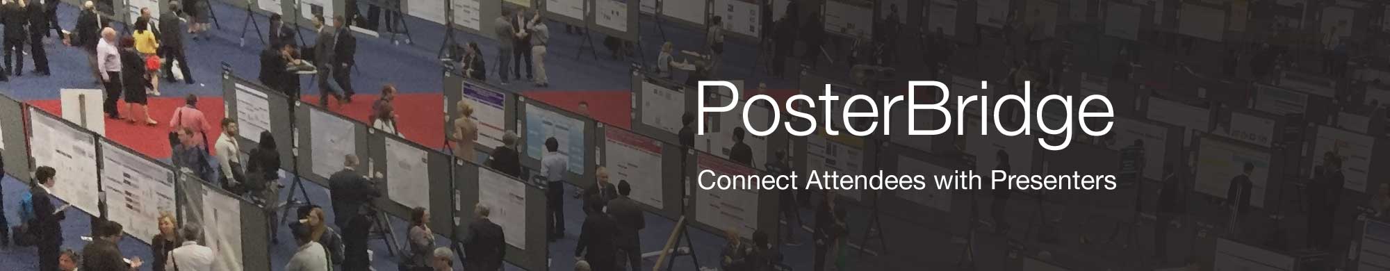 Connect attendees with poster presenters