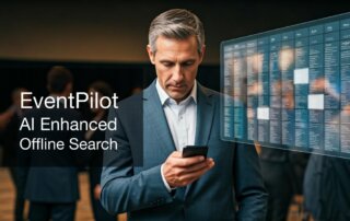 AI enhanced event app search